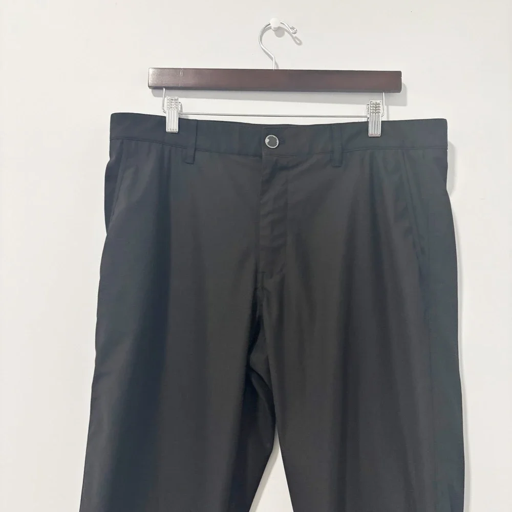 32 Degrees Performance Pants Men 36 Black Lightweight Golf Activewear Stretch